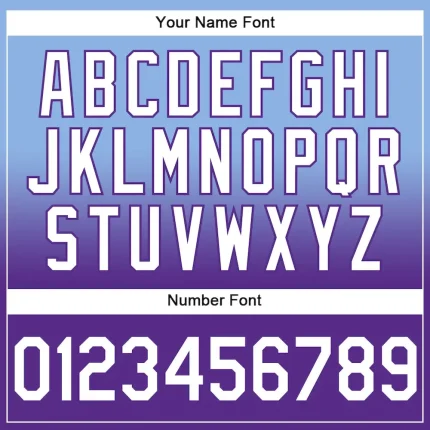 Custom Stitched Light Blue White-Purple Fade Fashion Sports Pullover Sweatshirt Hoodie - Image 4