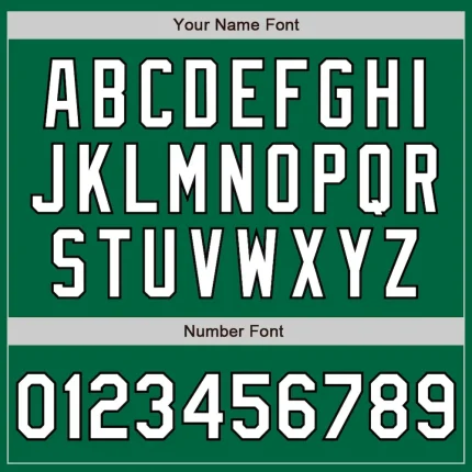 Custom Kelly Green Pinstripe White-Black Authentic Fade Fashion Baseball Jersey - Image 6