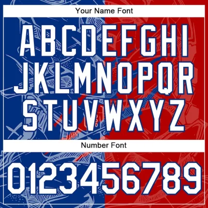 Custom Graffiti Pattern Red-Royal Scratch 3D Performance T-Shirt - Image 4