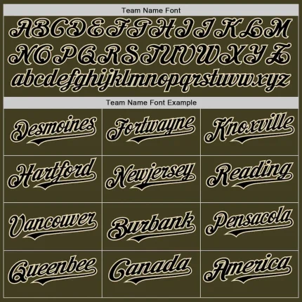 Custom Olive Black-Cream Bomber Full-Snap Varsity Letterman Two Tone Salute To Service Hoodie Jacket - Image 4