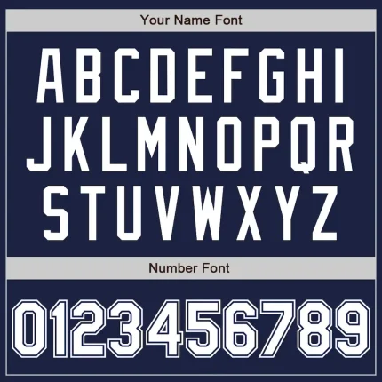 Custom Navy White Authentic Baseball Jersey - Image 4