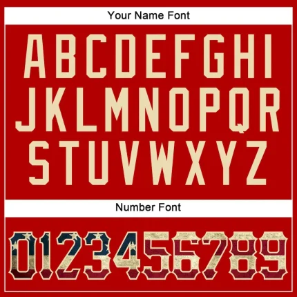 Custom Red Vintage USA Flag-City Cream Performance T-Shirt - Image 4