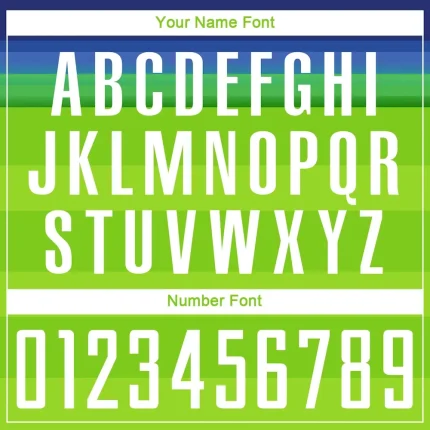 Custom Neon Green White-Royal Sublimation Soccer Uniform Jersey - Image 7