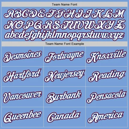 Custom Stitched Light Blue White-Red Sports Pullover Sweatshirt Hoodie - Image 6