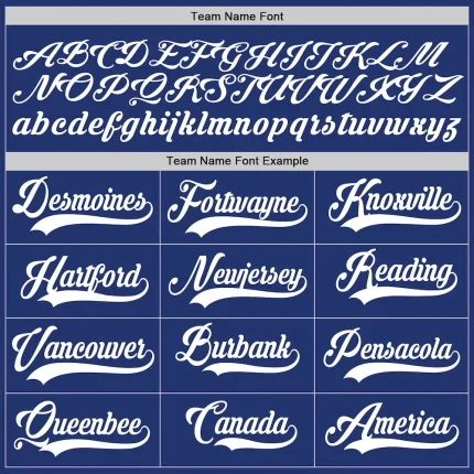 Custom Royal White-Red Authentic Baseball Jersey - Image 4