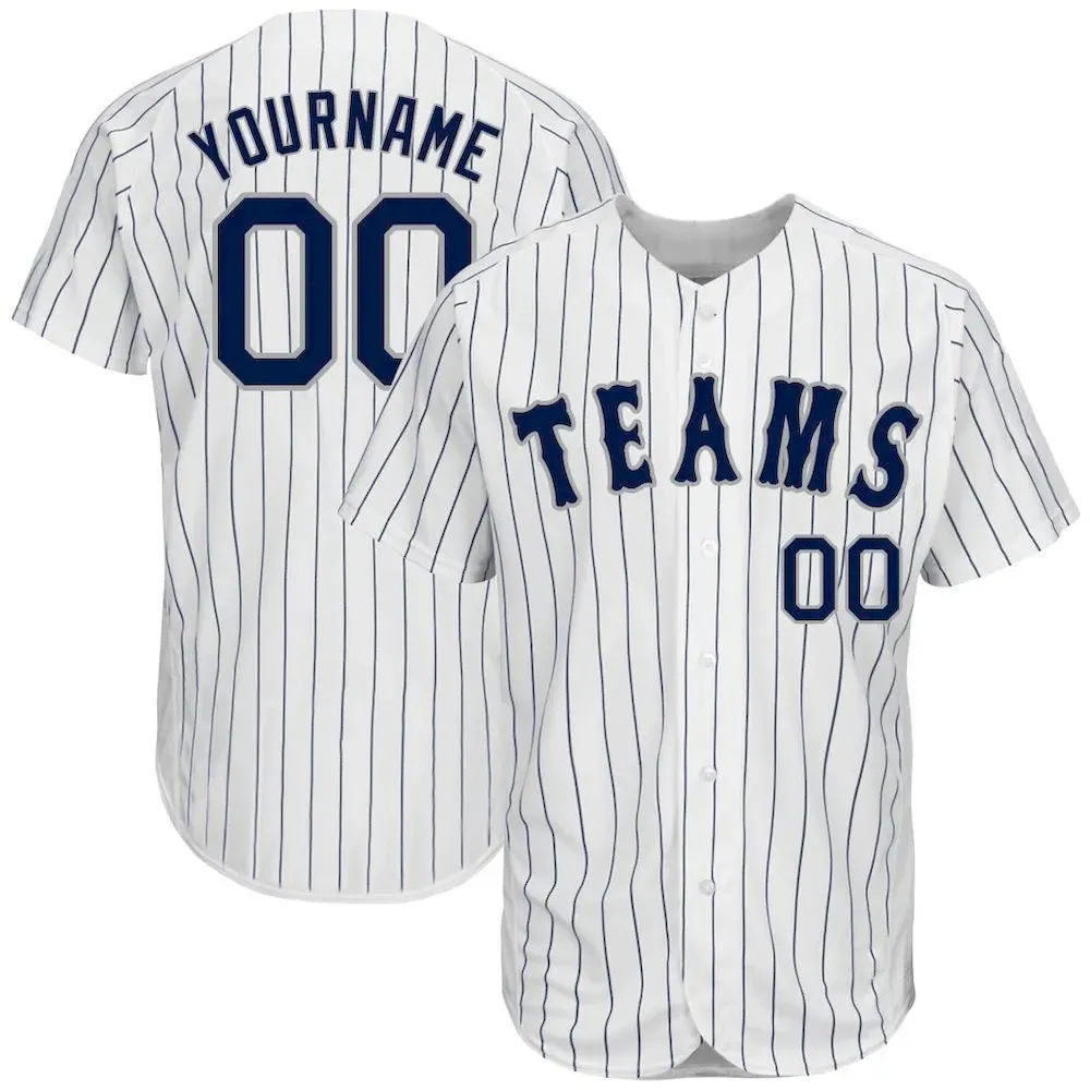 white_0077_b3d6dd08-791d-4444-80e6-d4abb05dc81b.webp Custom White Navy Pinstripe Navy-Gray Authentic Baseball Jersey - Image 1
